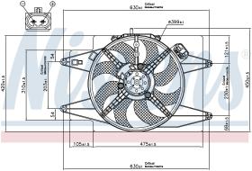  85105 - VENTILADOR ALFA ROMEO GT(937)(03-)1