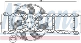  85145 - VENTILADOR FIAT PANDA(169)(03-)1.2