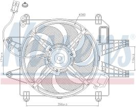  85167 - VENTILADOR FIAT MAREA(185)(96-)1.8