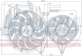  85247 - VENTILADOR SEAT EXEO(3R)(09-)1.6 FS