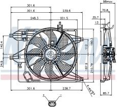  85252 - VENTILADOR RENAULT THALIA II(08-)1.