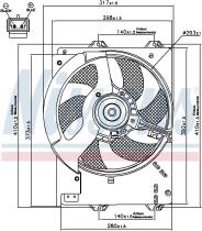  85267 - VENTILADOR MG ZR(01-)1.6 I