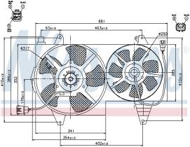  85296 - VENTILADOR VOLVO V40(VW)(95-)1.9 TD