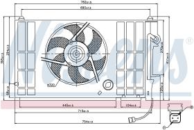 Nissens 85318 - VENTILADOR CITROEN XSARA(N0.N1.N2)(