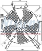 Nissens 85330 - VENTILADOR TOYOTA COROLLA(E10#)(92-