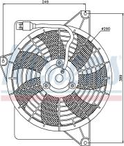 Nissens 85372 - VENTILADOR HYUNDAI MATRIX(FC)(01-)1