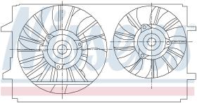 Nissens 85410 - VENTILADOR CHEVROLET MALIBU 02-