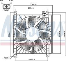 Nissens 85415 - VENTILADOR SUZUKI LIANA (ER) (01-)