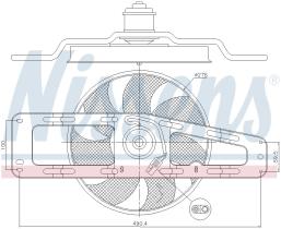  85498 - VENTILADOR RENAULT TWINGO I(93-)1.2