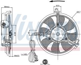  85519 - VENTILADOR AUDI A 4/S 4(B5)(94-)1.8