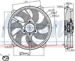 Nissens 85606 - VENTILADOR CITROEN DISPATCH II(VF3_