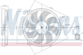  85607 - VENTILADOR PEUGEOT 206(2)(98-)2.0 I