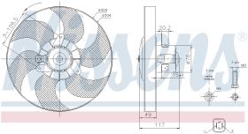  85658 - VENTILADOR CITROEN BERLINGO (M)(96-