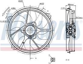  85669 - VENTILADOR CITROEN XSARA PICASSO(N6