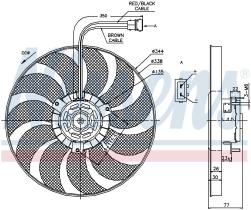 Nissens 85676 - VENTILADOR VOLKSWAGEN TRANSPORTER T