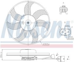  85678 - VENTILADOR SEAT ALTEA(5P)(04-)2.0 T