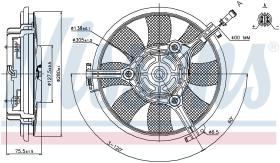  85691 - VENTILADOR AUDI A 4/S 4(B5)(94-)1.8