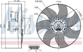  85698 - VENTILADOR SEAT AROSA(6H)(97-)1.7 S