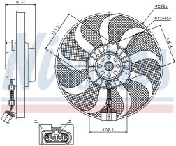  85715 - VENTILADOR VOLKSWAGEN BORA(1J)(99-)