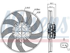  85727 - VENTILADOR AUDI A 4 ALLROAD(B8)(09-