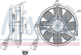 Nissens 85742 - VENTILADOR AUDI A 6/S 6(C5)(97-)2.8