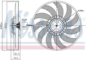  85743 - VENTILADOR AUDI A 4/S 4(B6.B7)(00-)