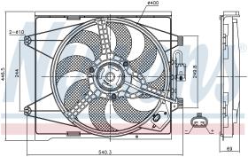  85744 - VENTILADOR FIAT 500(312)(07-)0.9 TW