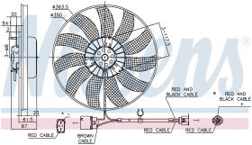 Nissens 85763 - VENTILADOR SEAT ALTEA(5P)(04-)1.6 G