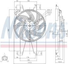  85767 - VENTILADOR FORD FIESTA V(CBK)(01-)1