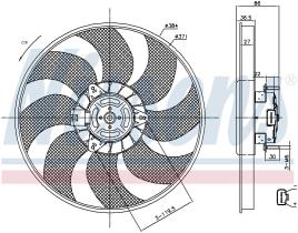  85779 - VENTILADOR OPEL CORSA D(06-)1.4 I 1