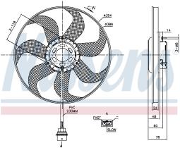  85798 - VENTILADOR SEAT TOLEDO IV(KG3)(12-)