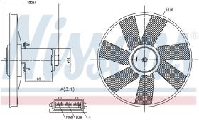  85838 - VENTILADOR SEAT CORDOBA(6K)(93-)2.0