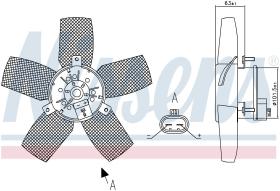  85885 - VENTILADOR VAUXHALL CORSA B(93-)1.2