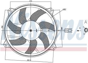  85886 - VENTILADOR CITROEN C4 (LA.LC)(04-)1