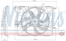 Nissens 85926 - VENTILADOR RENAULT TWINGO III(14-)0