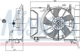  85941 - VENTILADOR TOYOTA VITZ(KSP90)(05-)1