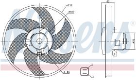  85950 - VENTILADOR CITROEN BERLINGO (M)(96-