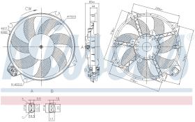 Nissens 85989 - VENTILADOR RENAULT SCENIC III(08-)1