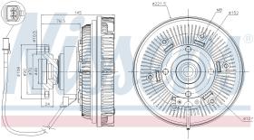  86022 - VENTILADOR CLUTCH MAN TG-S(07-)