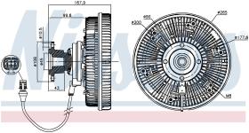 Nissens 86037 - VENTILADOR CLUTCH MAN TG-S(07-)