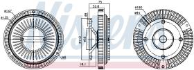 Nissens 86044 - VENTILADOR CLUTCH MERCEDES ATEGO 2(