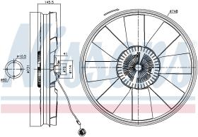  86060 - VENTILADOR CLUTCH MAN F 2000(94-)6