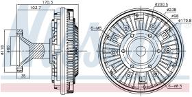  86065 - VENTILADOR CLUTCH DAF CF 75(01-)250