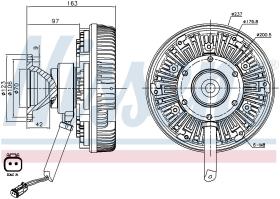  86106 - VENTILADOR CLUTCH SCANIA G-SERIES(0