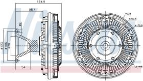 Nissens 86107 - VENTILADOR CLUTCH SCANIA 4-SERIES(9