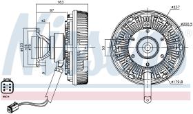  86116 - VENTILADOR CLUTCH SCANIA G-SERIES(0