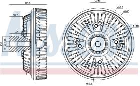 Nissens 86148 - VENTILADOR CLUTCH IVECO EUROCARGO E