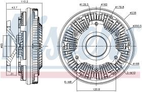  86153 - VENTILADOR CLUTCH MERCEDES ACTROS M