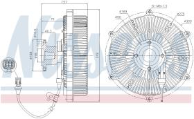 Nissens 86163 - VENTILADOR CLUTCH MAN TG-S(07-)