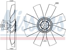  86192 - VENTILADOR CLUTCH SCANIA 4-SERIES(9